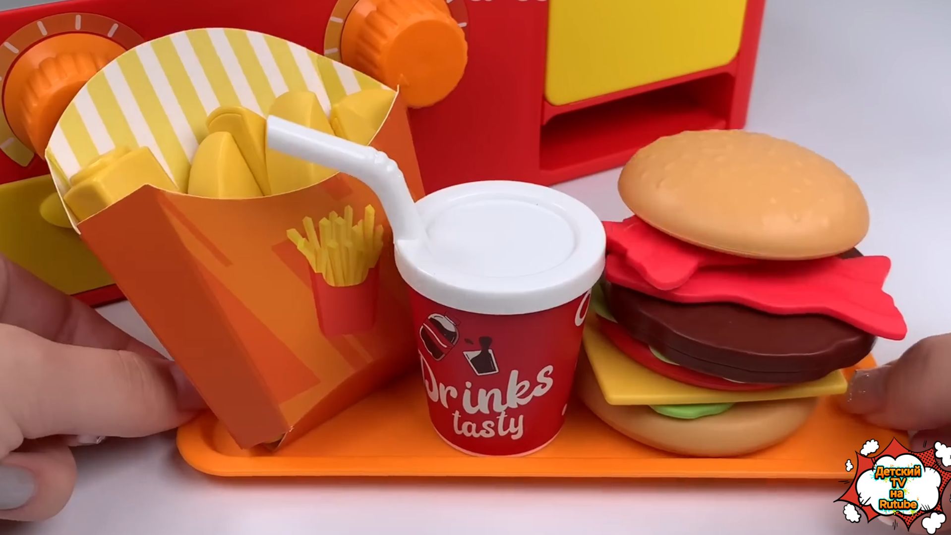 Мультики для детей. Бургерная игрушки — готовим бургеры смотреть онлайн
