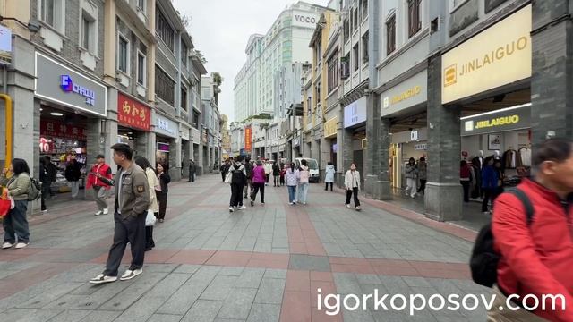 Гуанчжоу #13 Guangzhou 01.2026   Пешеходная лица Шансяцзю 上下九步行街 — сердце старого Гуанчжоу