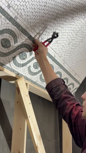 Монтаж мозаики