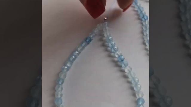 Обзор нашего Аквамарина diy  камни jewelry handmade