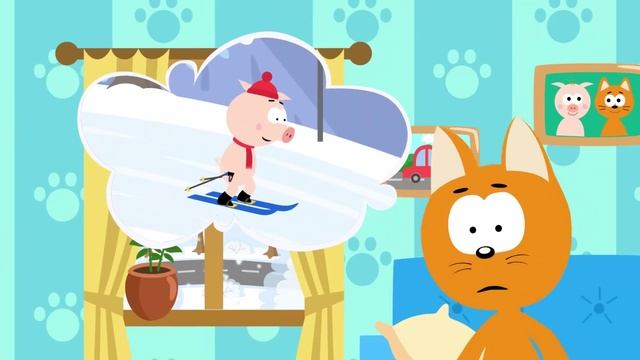 Котенок и волшебный гараж 🚜 – Пещера – для детей про машинки смотреть онлайн