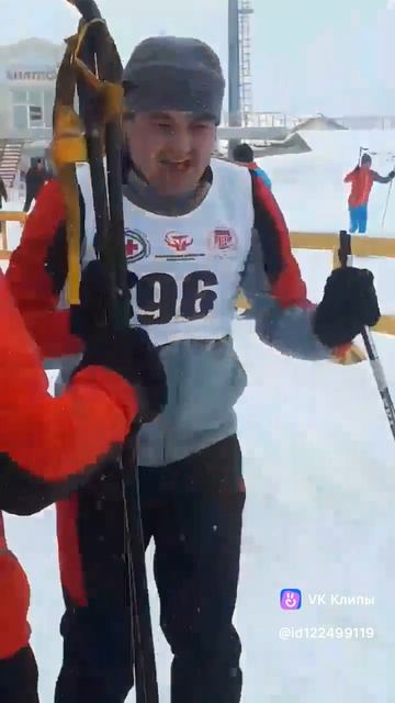 Лыжня Кургаева 2020, мой первый финиш! Лыжня Кургаева 2020, мой первый финиш!