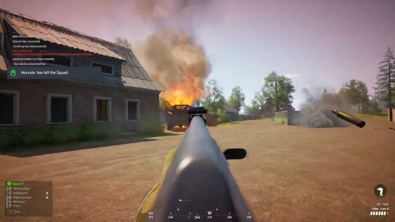 Бой на Нарве в SQUAD 10.2 смотреть онлайн