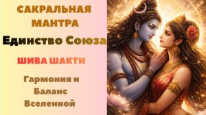 Сакральная Мантра ЕДИНСТВО СОЮЗА ШИВА и ШАКТИ. Гармония и Баланс Вселенной.