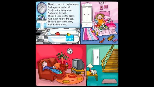 Kids Box 2, Unit 4.2 At home. Say the chant. смотреть онлайн
