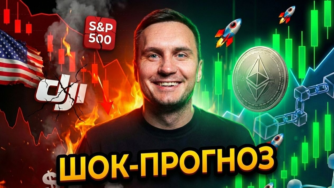 ШОК-ПРОГНОЗ: Америка падает, Крипта взлетает. Куда прятать деньги?