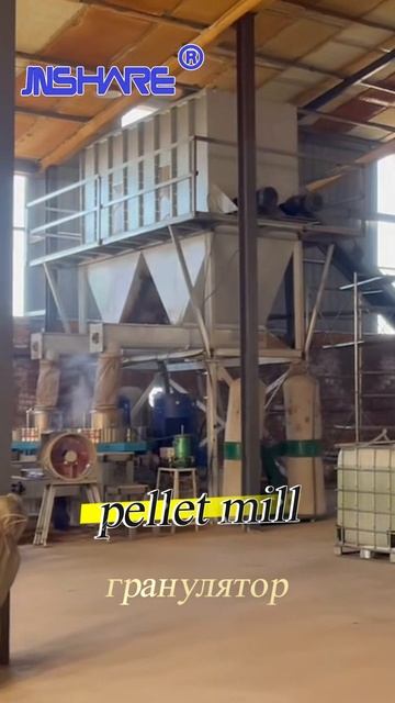 Комплексная одноэтапная линия по производству гранул из биомассы Комплексная одноэтапная линия по производству гранул из биомассы