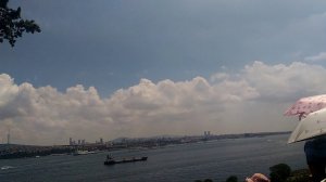 Стамбул. Пролив Босфор. Вид из Топкапы