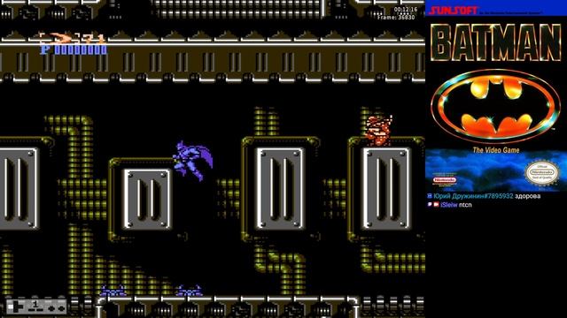 Batman - The Video Game. 50 фпс Dendy смотреть онлайн