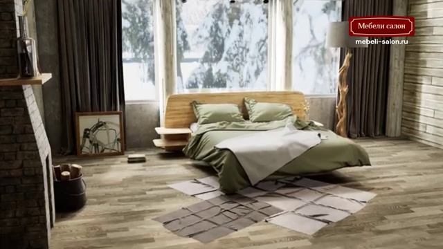 Кровать из массива дуба «Amandi» от фабрики Стэнлес (Белоруссия)