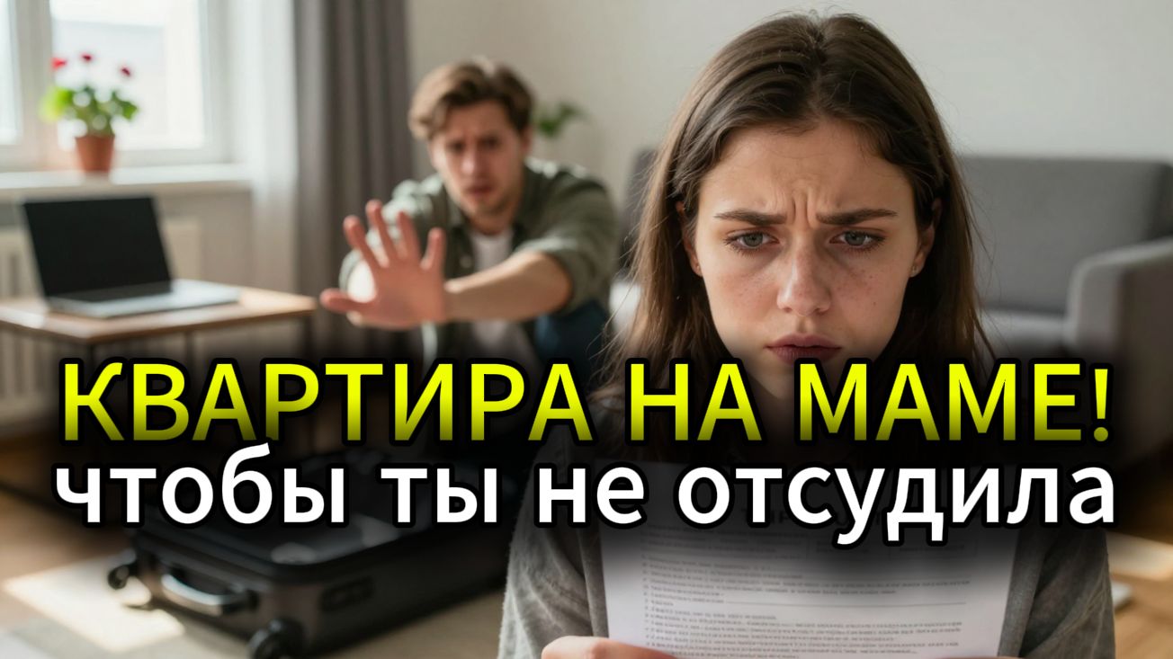 Квартира на маме, чтобы ты не отсудила! Слушать рассказ про родственников | Семейные драмы смотреть онлайн