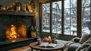 Тепло и треск КАМИНА / Утро ПОНЕДЕЛЬНИКА / Джаз и САКСОФОН под чашечку АРОМАТНОГО кофе...