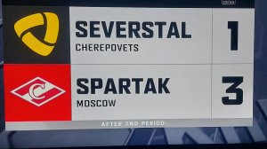 Обзор матча КХЛ Северсталь - Спартак