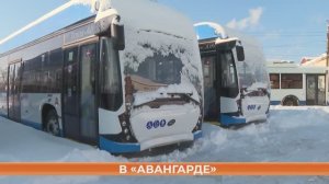 В Саранск действительно приехали 5 новых троллейбусов