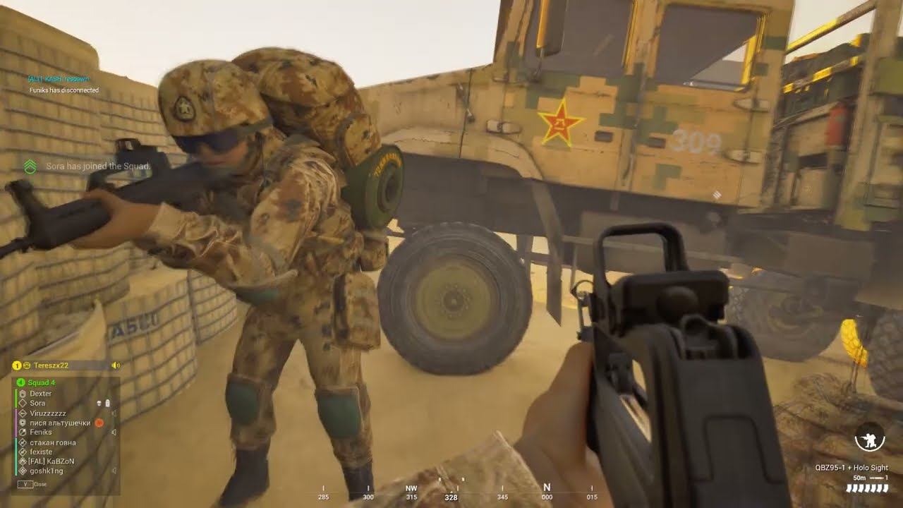 Бой за ангары и АТС в SQUAD 10.1 смотреть онлайн