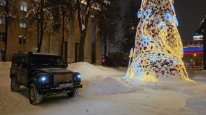 Везём Дефендер сниматься в сериале на НТВ