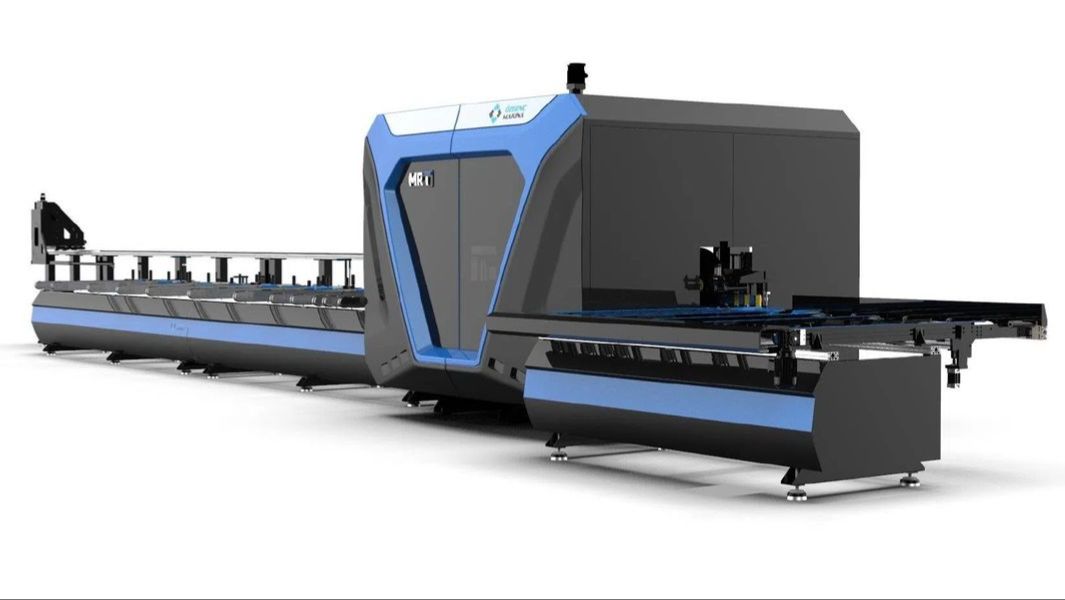 Ozgenc MRT 1967 пильно фрезерный центр алюминиевых оконных профилей смотреть онлайн