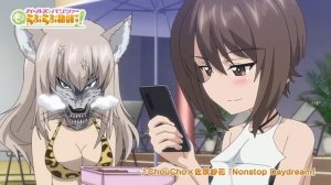 Новый трейлер 3 части полнометражного аниме по спин-офф манге Девочки и танки Из Оарая с любовью.