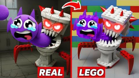 ЛЕГО Спрунки против Скибиди-туалета. Битва конструкторов смотреть онлайн