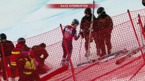 Падение Линдси Вонн перед олимпиадой