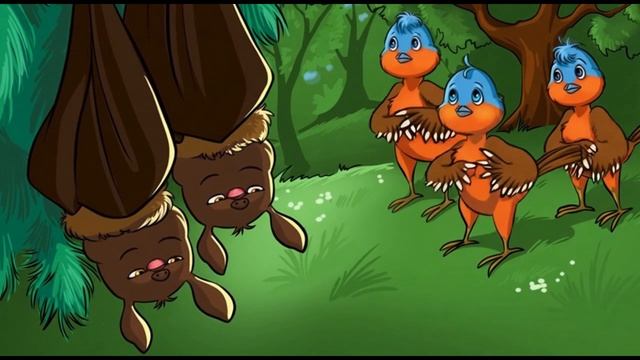 Птенцов уносит буря в таинственный лес. Нападение Лиса. Птенцов уносит буря в таинственный лес. Нападение Лиса.