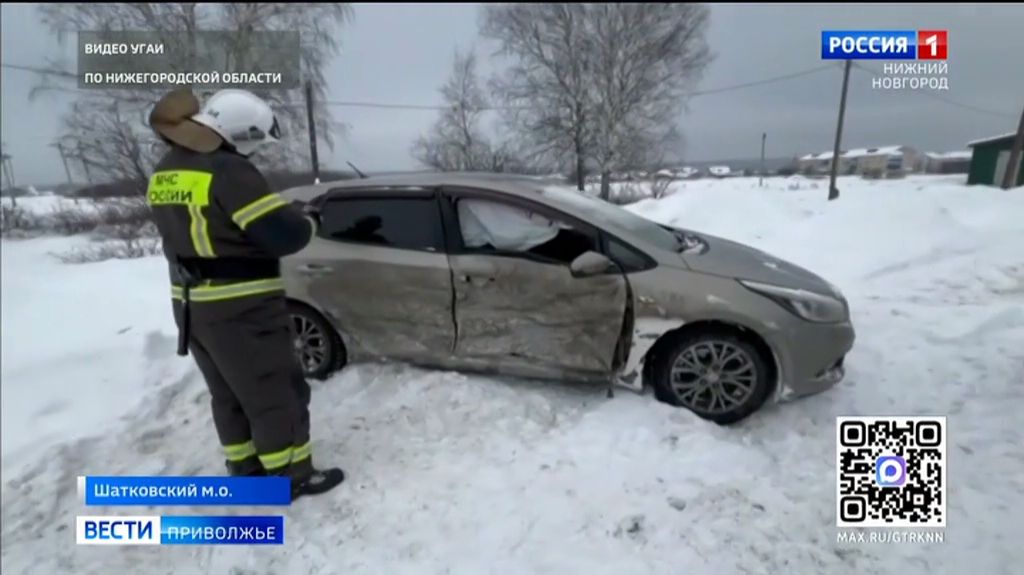 Две аварии произошли на заснеженных дорогах Нижегородской области смотреть онлайн