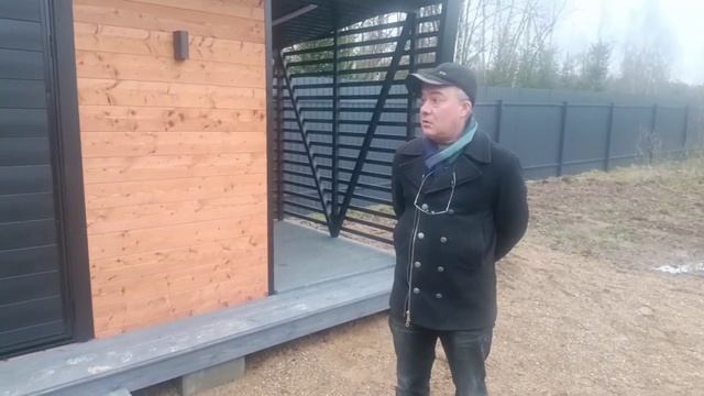 Отзыв о хозблоке с дровником (Москва)