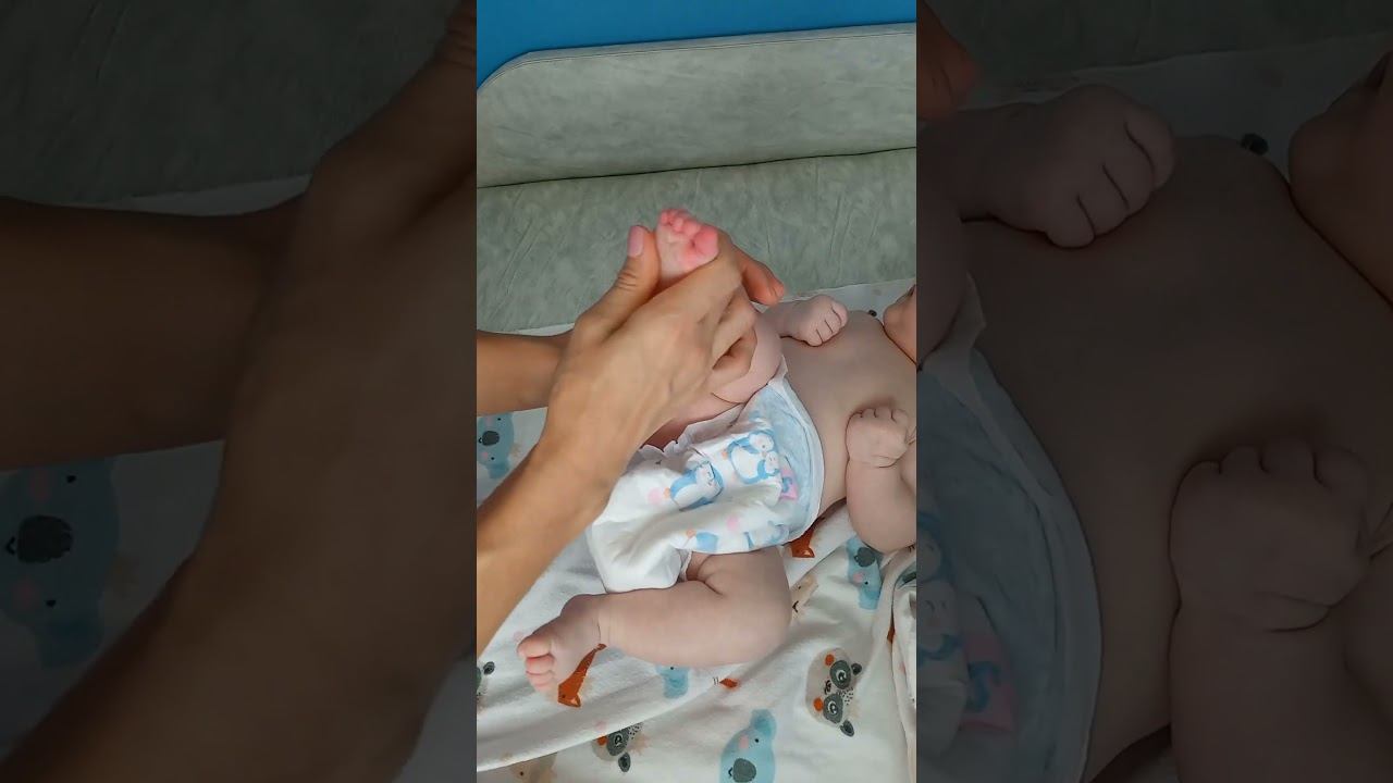 МАССАЖ СТОП ДЛЯ МАЛЫША