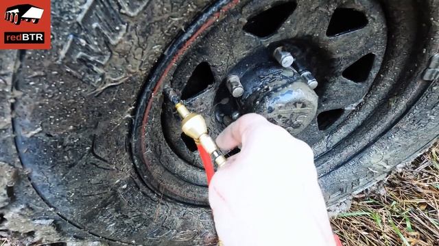 Применяем дефлятор на УАЗ Хантер