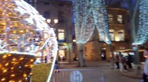 Экс ан Прованс, Франция на кануне Рождества.  Aix en Provance, France