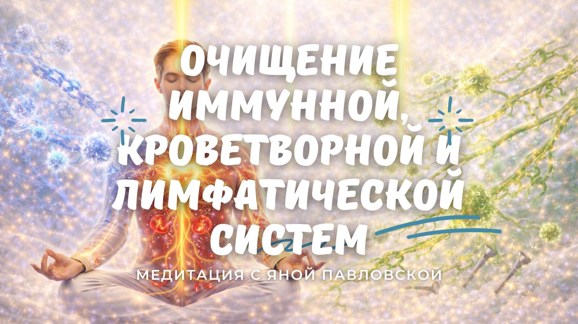 Медитация на очищение иммунной, кроветворной и лимфатической систем | Яна Павловская