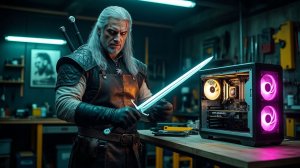 Ведьмак от мира железа: Геральт чинит ПК на харде (Без подсказок!)  PC Building Simulator 🛠️🐺