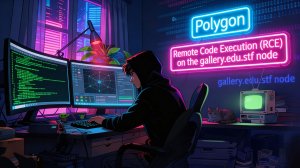 [web-8] Удаленное выполнение кода (RCE) на узле gallery.edu.stf