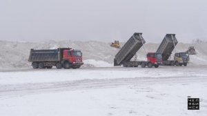 Как проходит уборка и вывоз снега в Челябинске