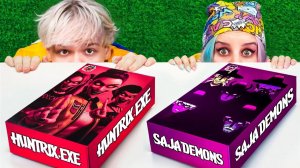 НЕ ОТКРЫВАЙ МИСТЕРИ-БОКСЫ KPOP DEMON HUNTERS и SAJA BOYS  В 3 НОЧИ