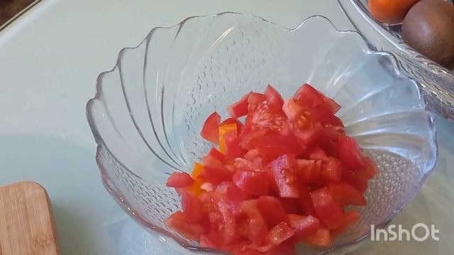 Салат из баклажана и помидоров смотреть онлайн