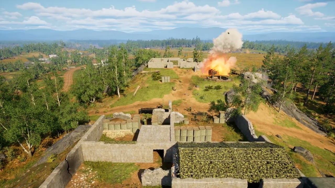 Бой за бункеры в SQUAD 10.2 смотреть онлайн