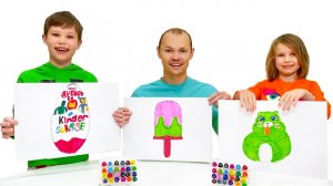 ℹ️ КТО ЛУЧШЕ РИСУЕТ? Челлендж - КАТЯ И МАКС