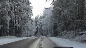 дорога зимняя дорога дальняя