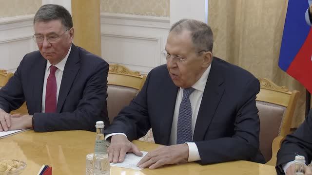 С.Лавров и Т.Масадыков, Москва, 2 февраля 2026 года смотреть онлайн