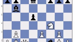 Александр Алехин в 1 гениальный ход выигрывает партию, хотя казалось бы соперник имел перевес