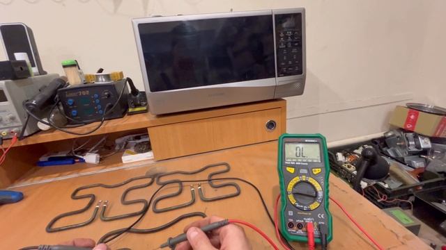 Как проверить ТЭН. Хоть микроволновки хоть духовки. Сможет любой