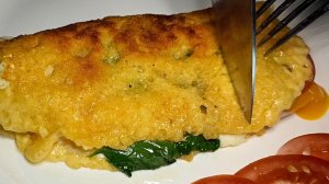 Эта яичница в хрустящем сыре покорила мое сердечко