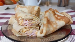 Вкусные БЛИНЧИКИ. Отлично на Завтрак и на перекус!