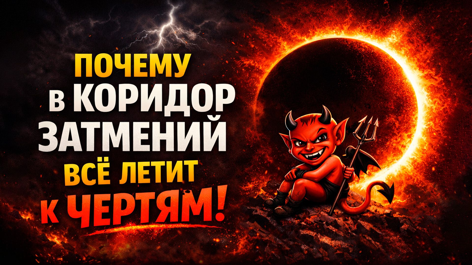 КОРИДОР ЗАТМЕНИЙ 2026. Что КАТЕГОРИЧЕСКИ нельзя делать в этот период смотреть онлайн