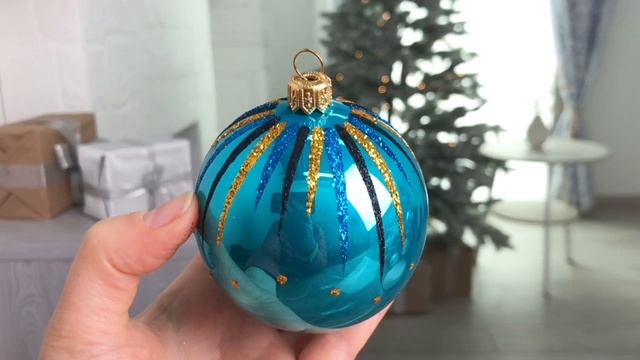 Набор стеклянных шаров ЛАЗУРНЫЙ, 4х75 мм, С1645 смотреть онлайн