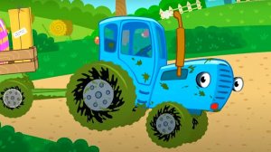 СИНИЙ ТРАКТОР 🚜 | МУЗЫКАЛЬНЫЕ РИТМЫ И КОЛЫБЕЛЬНЫЕ ПЕСНИ | МАША И МЕДВЕДЬ | ДЕТЯМ