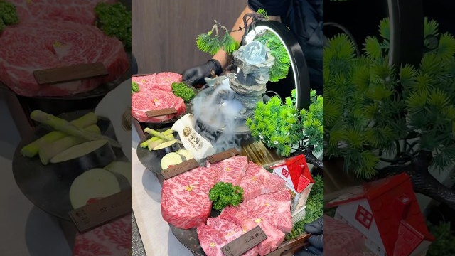 фудстилинг. подача гриля из мраморной говядины смотреть онлайн