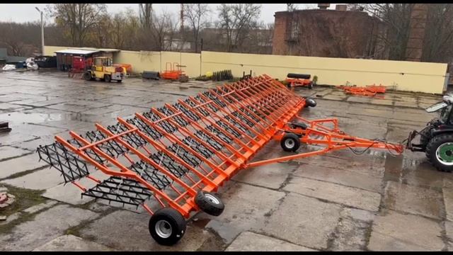 Работа БЗУ двухследной на жестких тягах Колос Воронеж