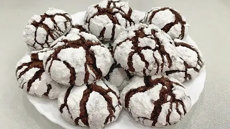 Мраморное печенье  ⏰ 30 минут 🍽